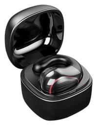 Awei T25 Earbud Bluetooth Handsfree Ακουστικό με Θήκη Φόρτισης Μαύρο