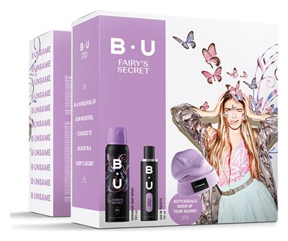 B.U. Fairy's Secret Eau de Toilette 50ml, Deodorant Spray 150ml & Gift Beanie από το Galerie De Beaute