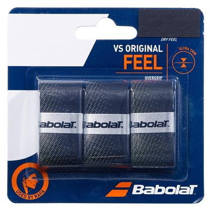 Babolat Feel Overgrip Μαύρο/Κίτρινο 3τμχ