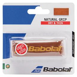 Babolat Natural Grip Replacement Grip Καφέ 1τμχ