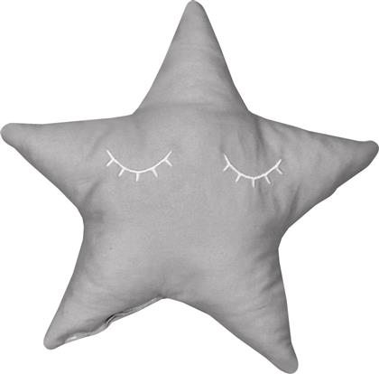 Baby Oliver Διακοσμητικό Μαξιλάρι Κούνιας ''Αστέρι'' Γκρι 32x32cm