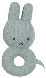 Baby Oliver Miffy Κουδουνίστρα Yφασμάτινη Πράσινη από το Designdrops