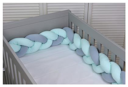 Baby Oliver Πάντα Πλεξούδα Design 305 Mint/Grey 18x200cm από το Katoikein