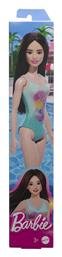 Barbie Beach & Swimsuit Black Hair, Wearing Tropical Blue για 3+ Ετών