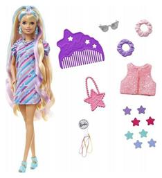 Barbie Κούκλα Totally Hair Blonde Stars για 3+ Ετών 21εκ.