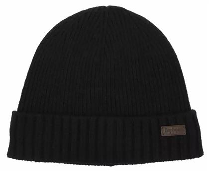 Barbour Beanie Ανδρικός Σκούφος με Rib Πλέξη σε Μαύρο χρώμα