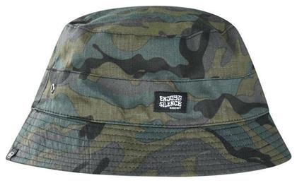 Basehit Υφασμάτινo Ανδρικό Καπέλο Στυλ Bucket Camo Olive / Black