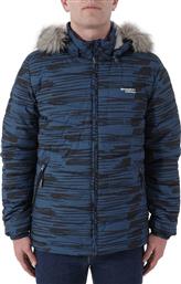 Basehit 172.BM10.09 Ανδρικό Μπουφάν Puffer για Χειμώνα Navy Μπλε από το Z-mall