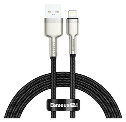 Baseus Braided USB to Lightning Cable Μαύρο 1m (CALJK-A01)