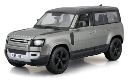 Bburago Αυτοκινητάκι 1:24 Land Rover Defender 110 2022 Silver για 3+ Ετών