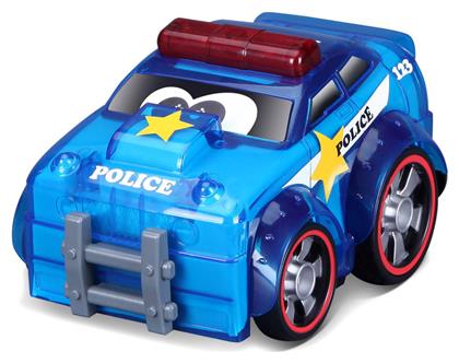 Bburago Αυτοκινητάκι Junior Push & Glow Police Car για 3+ Ετών από το Plus4u