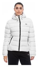 Be:Nation Μπουφάν Puffer Pastel White