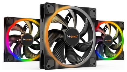 Be Quiet Light Wings Case Fan 140mm με ARGB Φωτισμό και Σύνδεση 4-Pin PWM 3τμχ