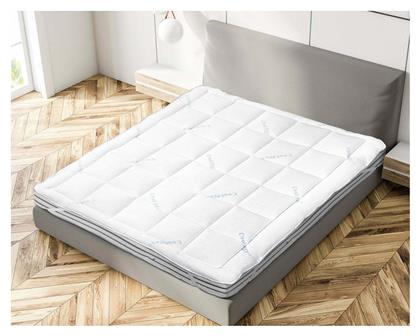 Beauty Home Ανώστρωμα Cool Max Ημίδιπλο Foam με Λάστιχα Εφαρμογής 110x200x3.5εκ.