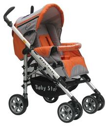 Bebe Stars Magic System 776-171 Orange Καρότσι Μπαστούνι 10.3kg κατάλληλο για νεογέννητο