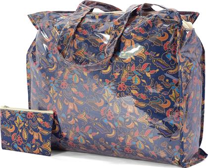 Benzi Τσάντα για Ψώνια σε Μπλε χρώμα από το Spitishop
