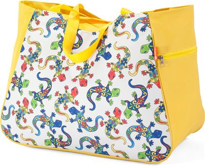Benzi Υφασμάτινη Τσάντα Θαλάσσης Κίτρινη από το Katoikein