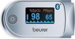 Beurer PO 60 Παλμικό Οξύμετρο Δακτύλου με Bluetooth Λευκό από το Plus4u