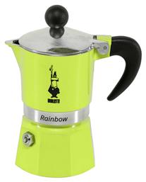 Bialetti Rainbow Μπρίκι Espresso 1cups Πράσινο