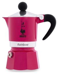 Bialetti Rainbow Μπρίκι Espresso 6cups Ροζ