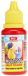 Bio Pet Active Multisol Multivitamin Βιταμίνη για Πτηνά 30ml