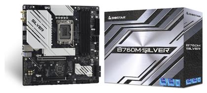 Biostar B760M-Silver Ver. 6.0 Motherboard Micro ATX με Intel 1700 Socket