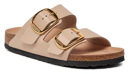 Birkenstock Arizona Big Buckle Γυναικεία Σανδάλια Shine New Beige Narrow Fit από το Zakcret Sports