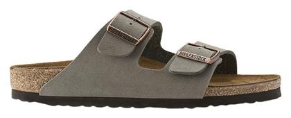 Birkenstock Arizona Birko-Flor Nubuck Γυναικεία Σανδάλια Ανατομικά Stone από το Altershops