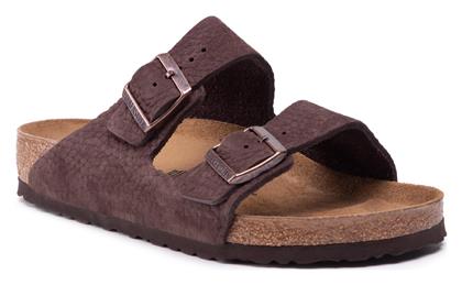 Birkenstock Arizona Δερμάτινα Ανδρικά Σανδάλια σε Καφέ Χρώμα από το Modivo