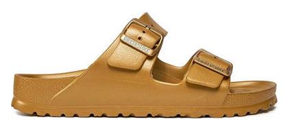 Birkenstock Arizona Eva Γυναικεία Σανδάλια Ανατομικά Glamour Gold Narrow Fit από το ProjectShops