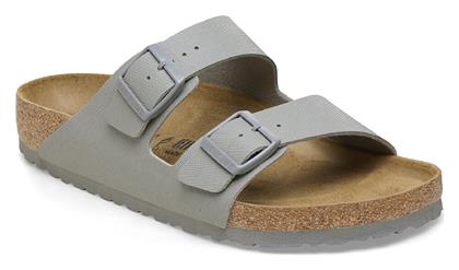 Birkenstock Birko-flor Ανδρικά Σανδάλια σε Γκρι Χρώμα Narrow Fit