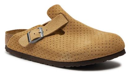 Birkenstock Boston Ανατομικά Σαμπό Μπεζ