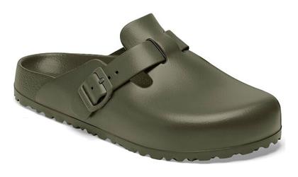 Birkenstock Boston EVA Ανδρικά Ανατομικά Σαμπό Πράσινα