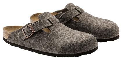 Birkenstock Χειμερινές Γυναικείες Παντόφλες σε Καφέ χρώμα