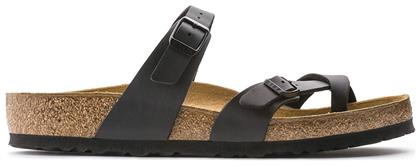 Birkenstock Mayari Birko-Flor Γυναικεία Σανδάλια Ανατομικά σε Μαύρο Χρώμα Regular Fit