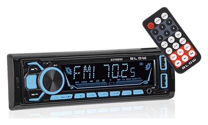 Blow Ηχοσύστημα Αυτοκινήτου Universal 1DIN (Bluetooth/USB/AUX)