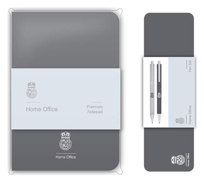 Blue Sky Studios Σετ Γραφείου με Σημειωματάριο και Στυλό Home Office Premium 1τμχ