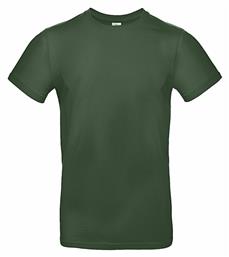 B&C E190 Ανδρικό Διαφημιστικό T-shirt Κοντομάνικο Bottle Green από το Blooza