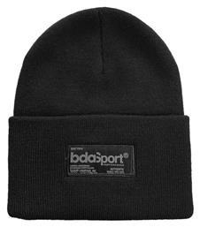 Body Action Beanie Unisex Σκούφος Πλεκτός σε Μαύρο χρώμα από το Z-mall