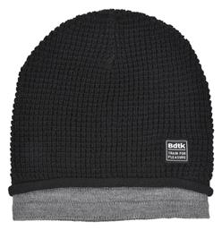 BodyTalk Beanie Unisex Σκούφος Πλεκτός σε Μαύρο χρώμα