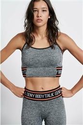 BodyTalk Γυναικείο Αθλητικό Μπουστάκι Γκρι από το Plus4u