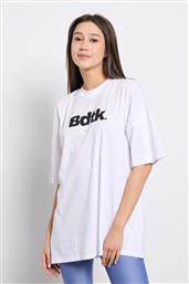 BodyTalk Γυναικείο Αθλητικό Oversized T-shirt Λευκο από το Zakcret Sports