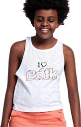 BodyTalk Παιδική Καλοκαιρινή Μπλούζα Αμάνικη Λευκή