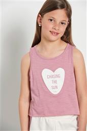 BodyTalk Παιδική Καλοκαιρινή Μπλούζα Αμάνικη Ροζ από το Plus4u