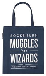 Books Turn Muggles Into Wizards Tote Bag