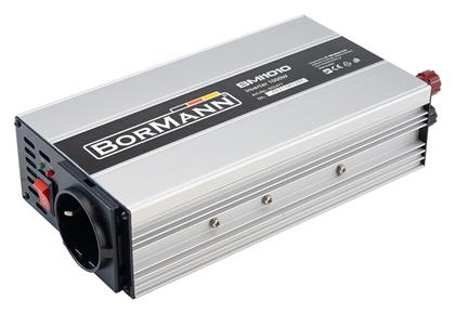 Bormann Inverter Αυτοκινήτου BMI1010 1000W για Μετατροπή 12V DC σε 220V AC με 1xUSB