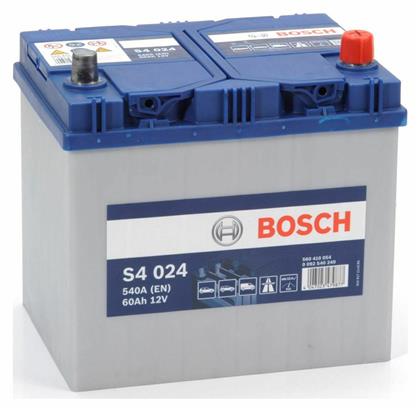 Bosch Μπαταρία Αυτοκινήτου S4024 με Χωρητικότητα 60Ah και CCA 540A