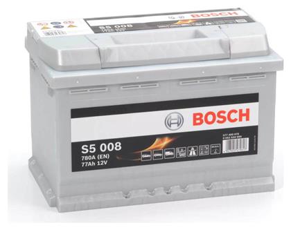 Bosch Μπαταρία Αυτοκινήτου S5008 με Χωρητικότητα 77Ah και CCA 780A