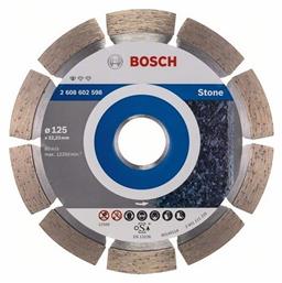 Bosch Διαμαντόδισκος Κοπής Standard for Stone 125mm 2608602598 1τμχ από το Esmarket