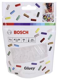 Bosch Φυσίγγια Θερμοκόλλας Mini-Sticks Διαφανή 2608002004 70τμχ